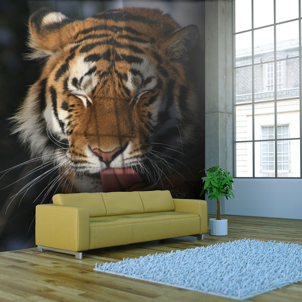 sconto Fototapete - Sibirischer Tiger 200x154cm Erroi