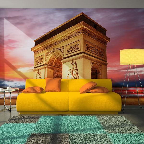 online Fototapete – Triumphbogen – Paris 200x154cm Erroi