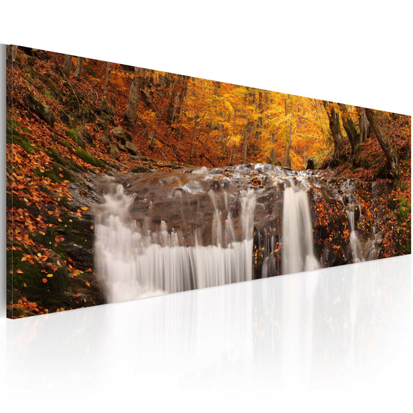 acquista Poster - Herbst und Erroi-Wasserfall
