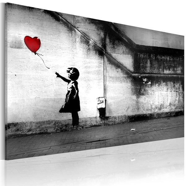 prezzo Leinwandbild - Hope Banksy Erroi