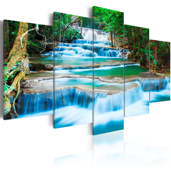 prezzo Poster - Erroi Azure Wasserfall Kanchanaburi, Thailand