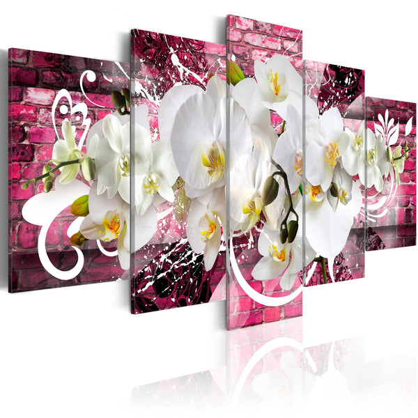 Malerei - Variationen über die Erroi-Orchideen prezzo