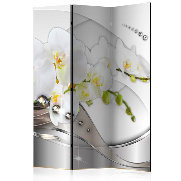 Raumteiler 3 Paneele - Perlentanz der Orchideen 135x172cm Erroi online