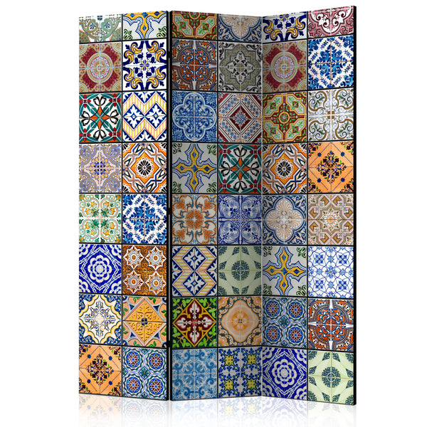 Paravent 3 Paneele - Farbiges Mosaik 135x172cm Erroi sconto