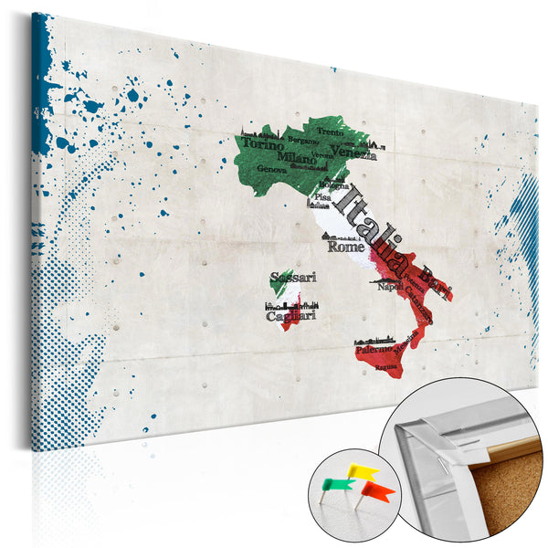 Korkbild - Italien [Korkkarte] 90x60cm Erroi sconto