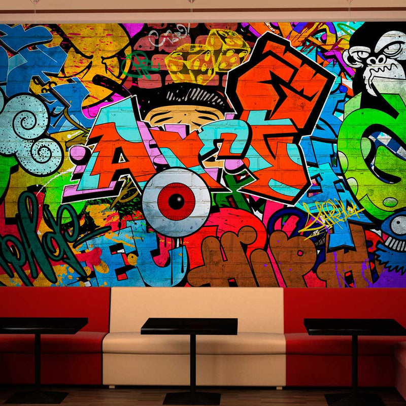 Fotomurale - Graffiti Art 300X210 cm Carta da Parato Erroi-1