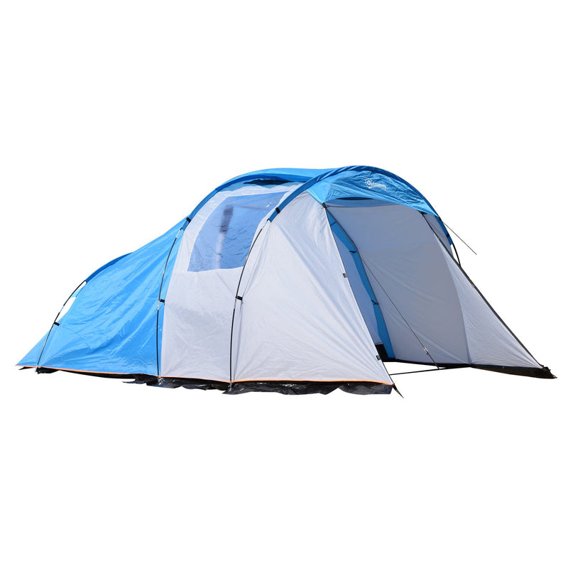 Tenda da Campeggio Impermeabile per 4 Persone 375x240x150 cm -1