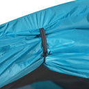 Tenda Igloo da Campeggio 6 Persone 500x300x200 cm Blu e Grigio -9