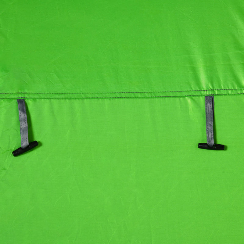 Tenda Doccia da Campeggio 126x124x189 cm in Poliestere Verde-8