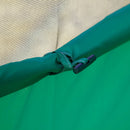 Tenda Doccia da Campeggio 122x122x213 cm in Poliestere Verde-9