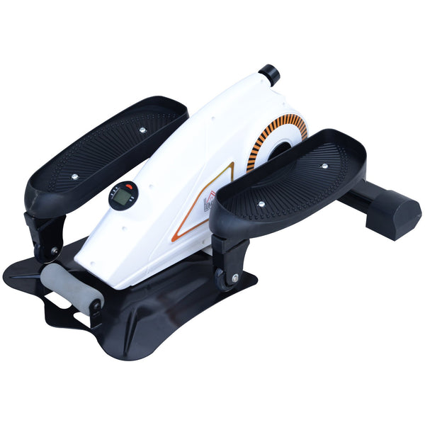 Elliptisches Mini-Pedalbrett für das Heimtraining, max. 110 kg, Weiß und Schwarz sconto
