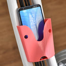 Cyclette Magnetica Pieghevole 97x51x115 cm con Bande Elastiche in Acciaio Rosa-8