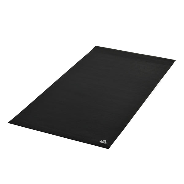 prezzo Stoßdämpfende Turnmatte 180x90x0,6 cm aus schwarzem PVC