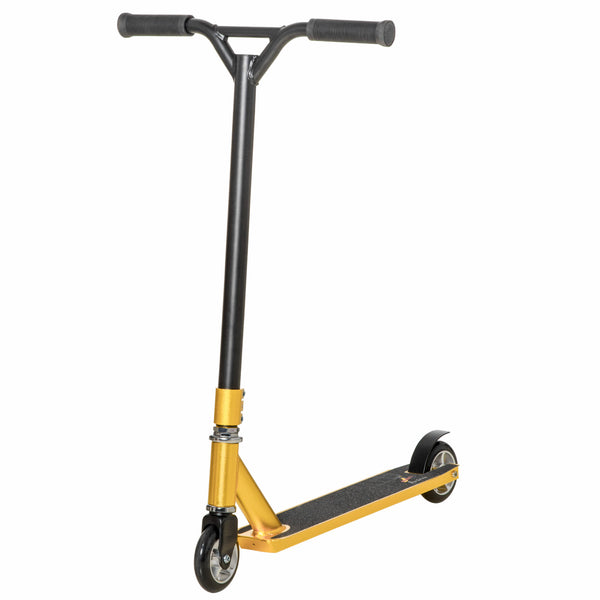 Freestyle-Scooter für Stunts 65 x 48,5 x 83 cm aus Metall und goldfarbener Aluminiumlegierung sconto