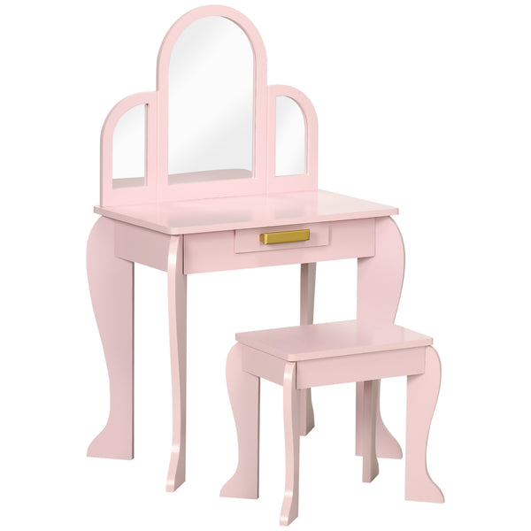 Spielzeugspiegel für Kinder 52x32x85 cm aus MDF und rosa Acryl online