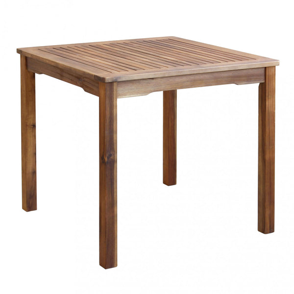 Tisch 80x80x74 h cm aus braunem Akazienholz acquista
