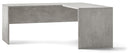 Scrivania Angolare Dx 180x76x169 cm Cemento-1