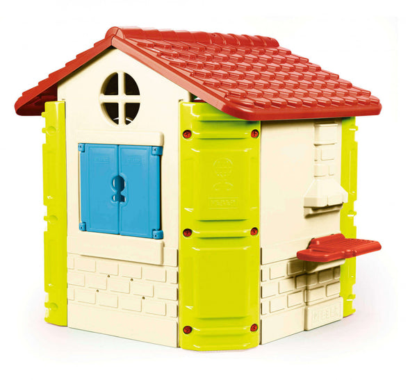 Spielhaus für Kinder 131 x 110 x 121 h cm aus mehrfarbigem Kunststoff prezzo