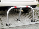 Barriera Dissuasore di Parcheggio Sosta in acciaio 75x46,5 AR0200 Parky Barriers-1