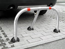 Barriera Dissuasore di Parcheggio Sosta in acciaio 86x46cm Parky AR580-2