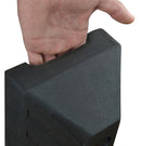 Ferma Ruota Auto in Gomma Vulcanizzata 183x15x10 cm Arc Rubber ARC 18300-6