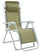 Zero Gravity Reclining Folding Liegestuhl aus Stahl und Textilene Ariel White und Taupe