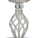 Lampada pendente Elegant in Metallo Grace Bianco con Oro-5