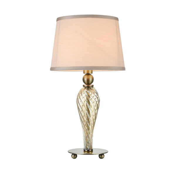 Royal Classic Tischlampe aus bronzefarbenem Metall und Muranoglas online