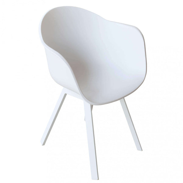 Maui Sessel 63x55x79 h cm aus weißem Kunststoff prezzo