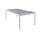Ausziehbarer Tisch Portland 175/235x100x75 h cm in Weißaluminium