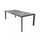 Portland ausziehbarer Tisch 175/235x100x75 h cm in taubengrauem Aluminium