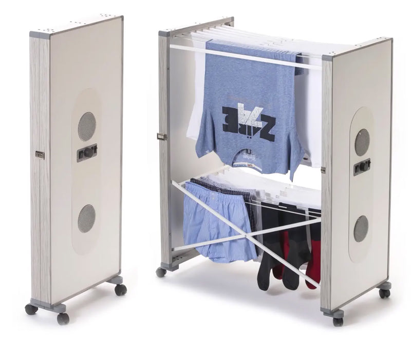 Stendibiancheria Elettrico Asciugabiancheria 40W con Ionizzatore e Inverter Alfie 690 Special Bianco-1