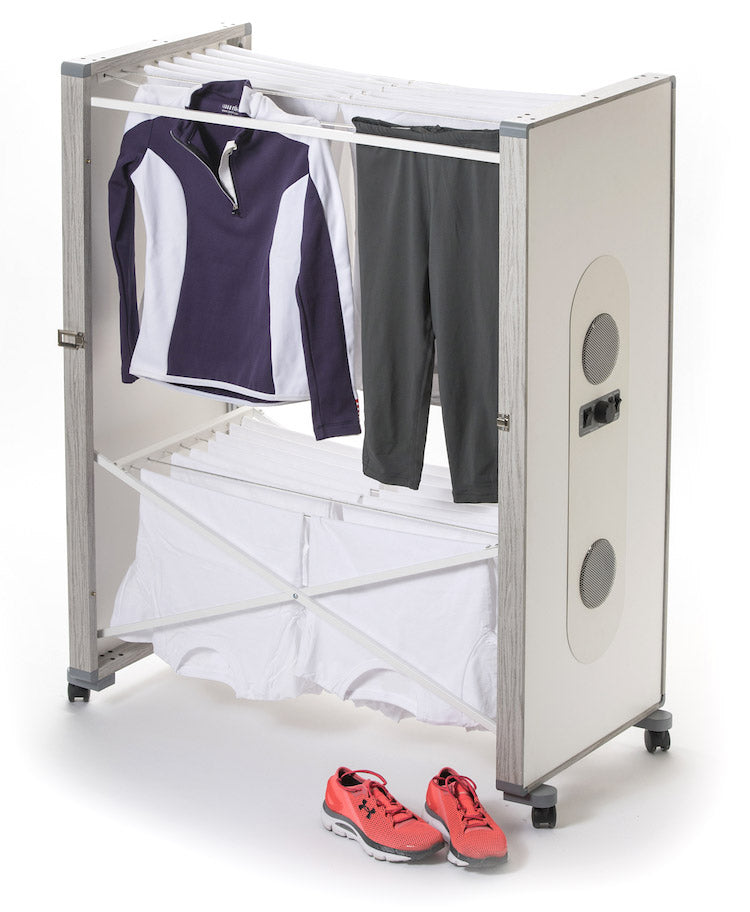 Stendibiancheria Elettrico Asciugabiancheria 40W con Ionizzatore e Inverter Alfie 690 Special Bianco-4