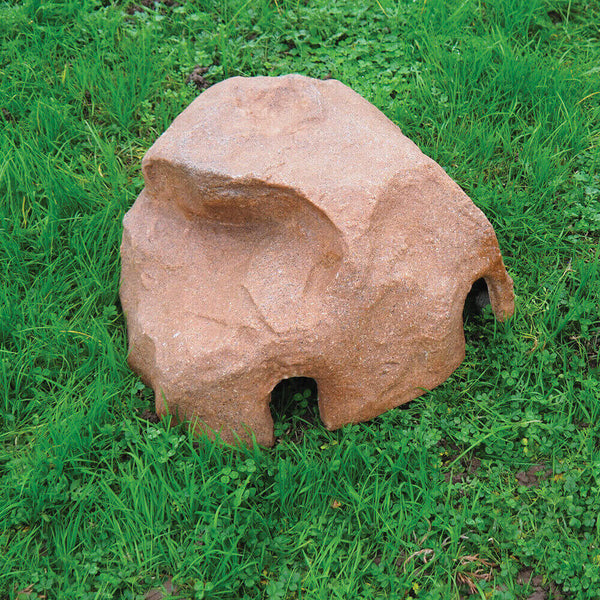 online Dekorativer künstlicher Stein für den Garten 50 x 46 x 24 cm Fiberglas-Filterabdeckung