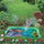 Künstlicher grüner Gartenteich 235 x 140 x 60 cm 1000 Liter