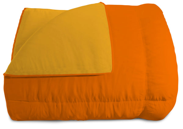 Doubleface Winterdecke 300gr Orange/Gelb prezzo