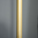 Lampada da Terra con Paralume in Stoffa E27 Ø40x160 cm  Oro-10