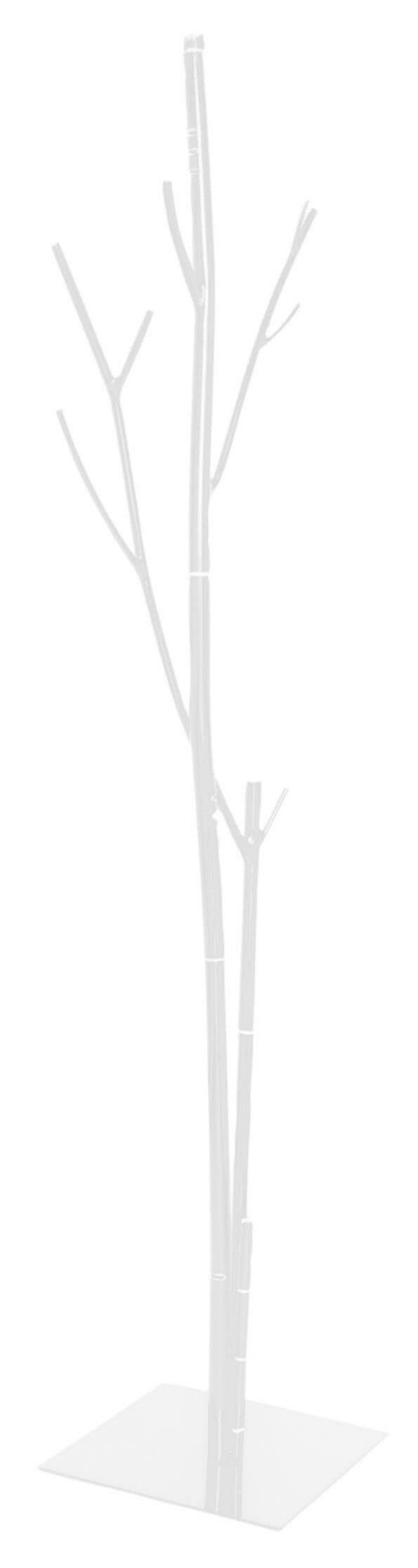 acquista Vasconi Kleiderständer aus weißem Bambus, Schmiedeeisen, 33 x 33 x 178 cm