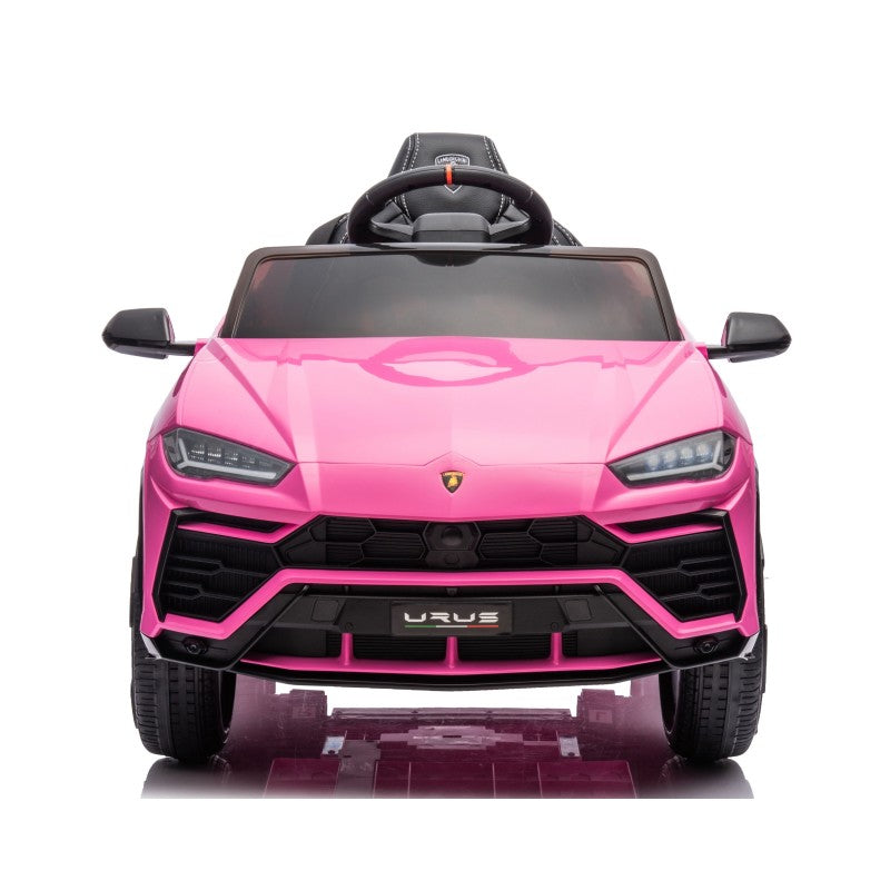 Macchina Elettrica per Bambini 12V con Licenza Lamborghini Urus Rosa-2