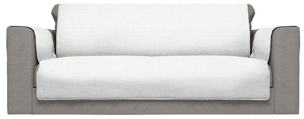 online Sofabezug mit Armlehnenbezügen aus weißem Polyester, verschiedene Größen