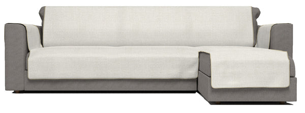 Sofabezug aus Polyester mit rechter cremefarbener Halbinsel in verschiedenen Größen acquista