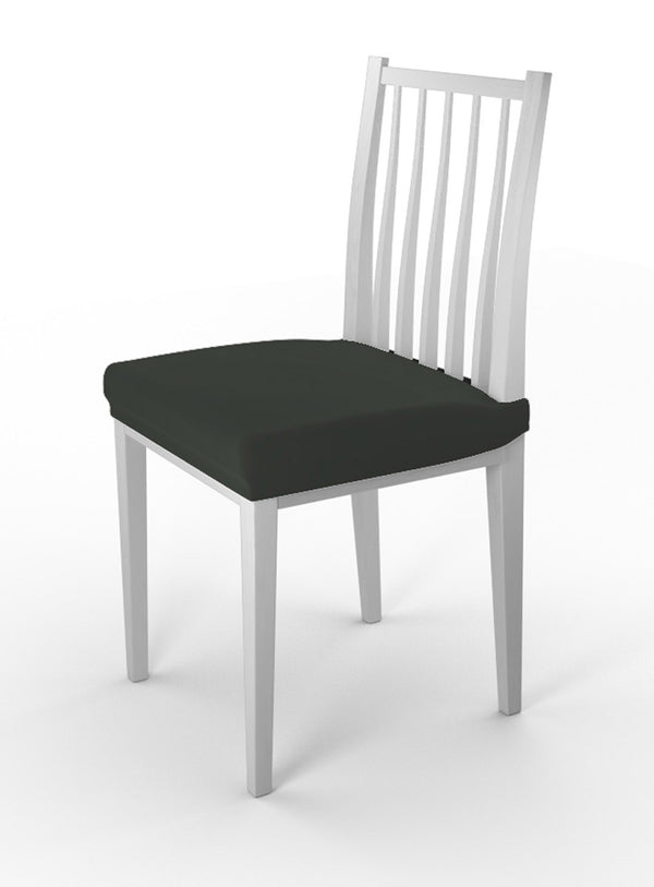 online Set mit 2 Stretch-Stuhlhussen aus grauem Polyester