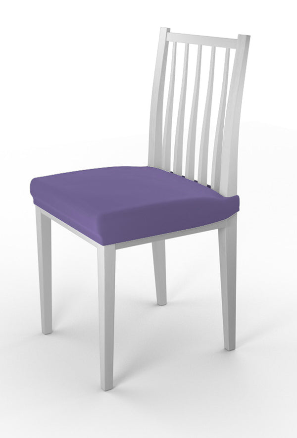 Set mit 2 Stretch-Stuhlhussen aus fliederfarbenem Polyester acquista