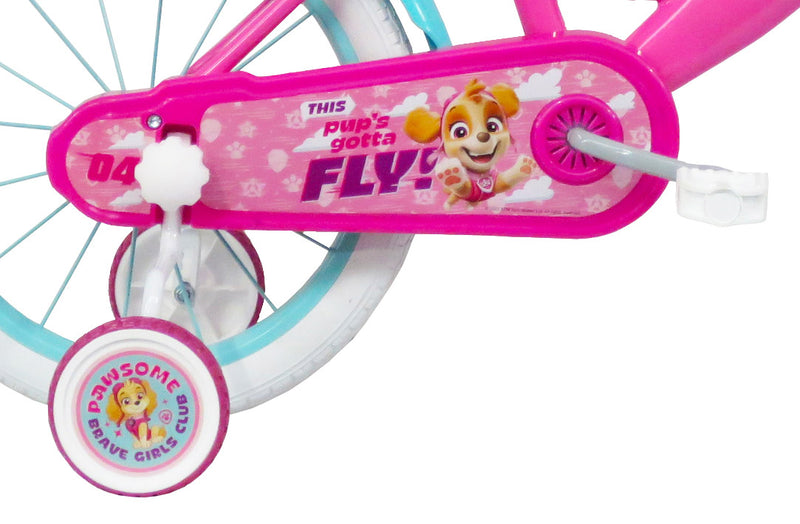 Bicicletta per Bambina 16” 2 Freni Sky Everest Rosa-5