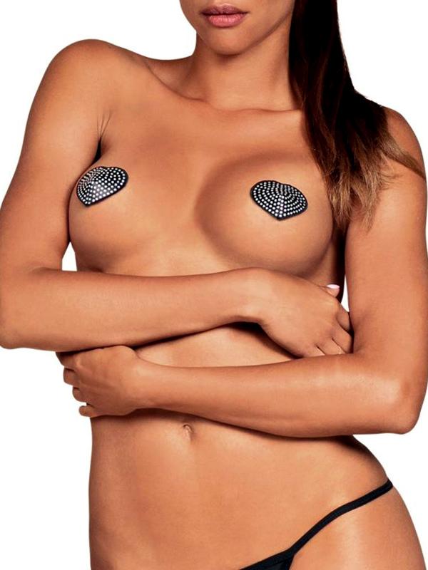 online Obsessiv - Brustwarzenabdeckungen mit schwarzem Herz