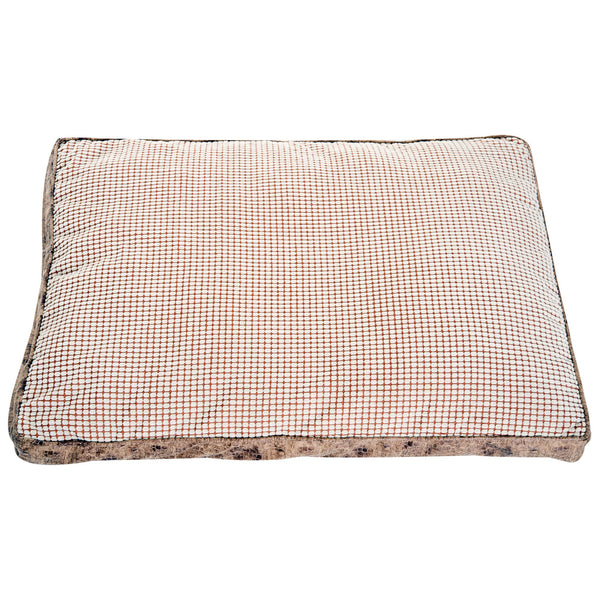 prezzo Weiches Kissenbett für Hunde und Katzen, waschbar, aus braunem Polyester, 78 x 60 x 13 cm