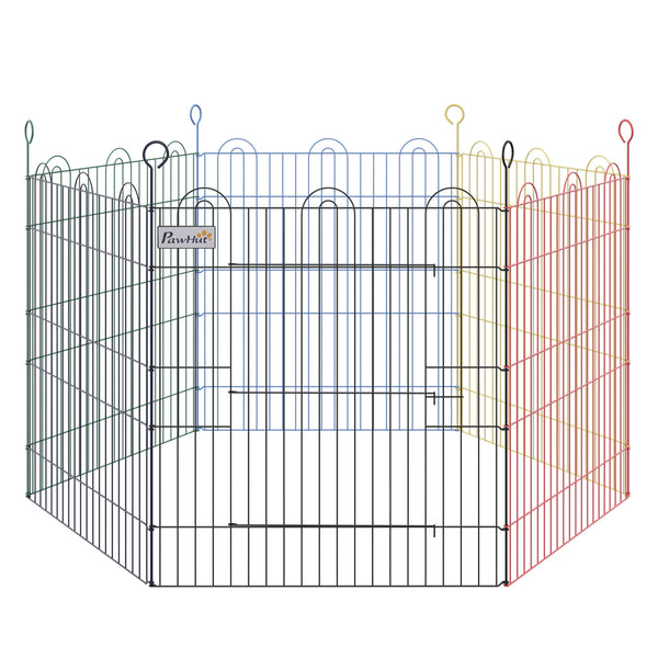 Zaun Zaun für Welpen Hunde 6 Stück 79x60 cm prezzo