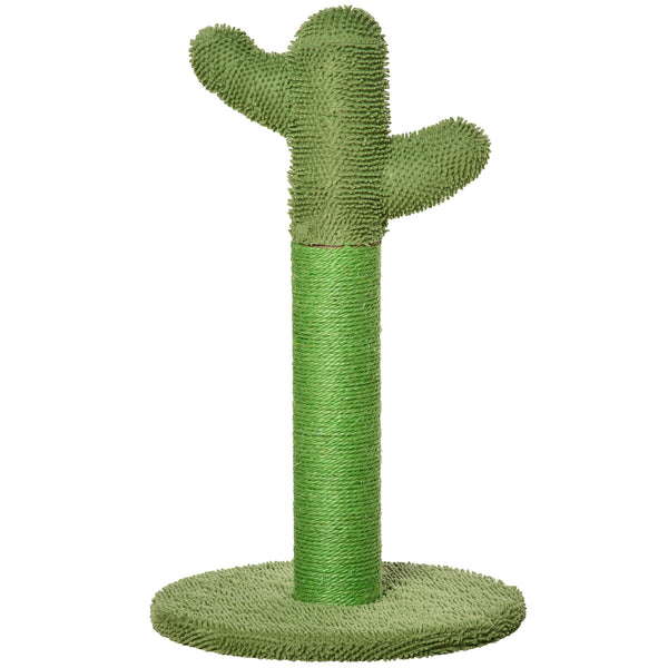 Cactus Kratzbaum für Katzen 40x40x65 cm in grünem Sisalseil online