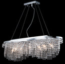 Lampadario Diamant Crystal in Metallo Toils Nickel-3