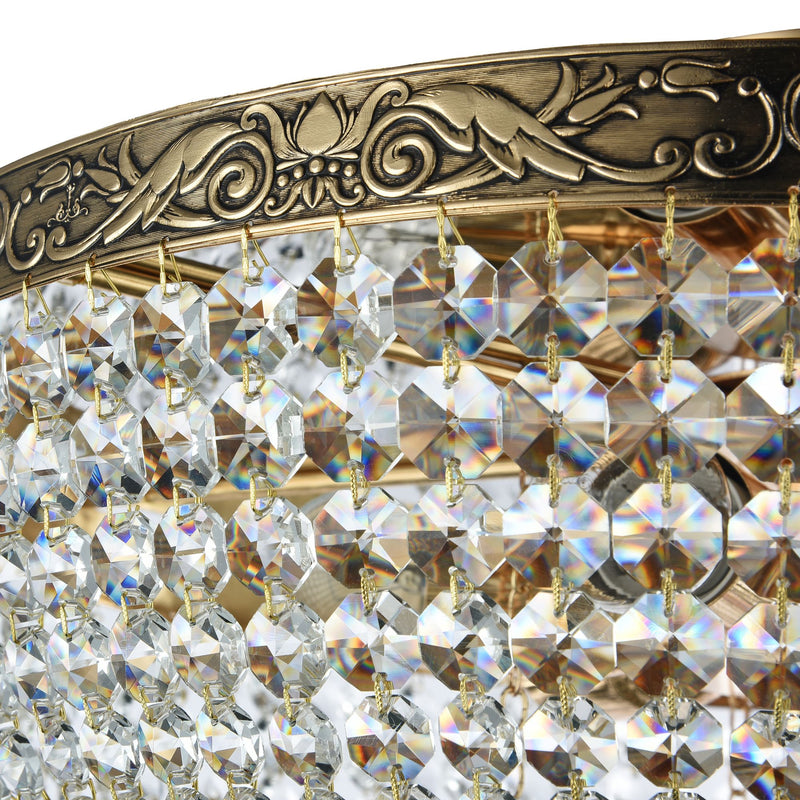 Lampadario Royal Classic in Metallo Palace Oro Antique-5